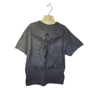 Nirvana In Utero Tie Dye T Shirt XL Mens Womens Graphic Band Tee
